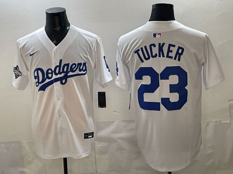 Men 2026 Los Angeles Dodgers #23 Tucker White Game Nike MLB Jersey style 003->cleveland browns->NFL Jersey